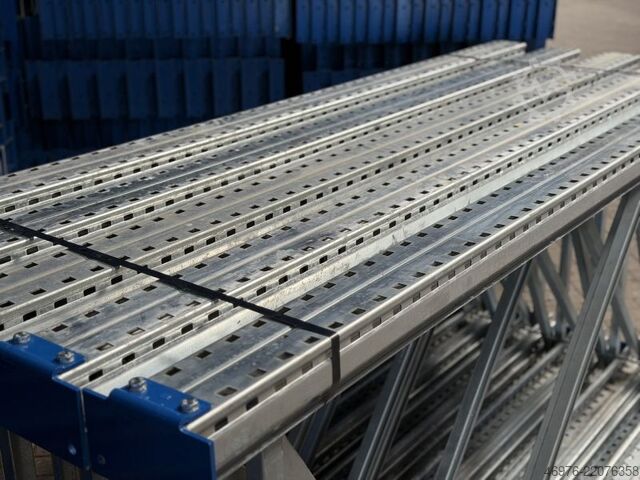 Hoogbouwmagazijn Palletrek staanders SSI Schäfer PR600 P215 2.500 x 1.100 mm