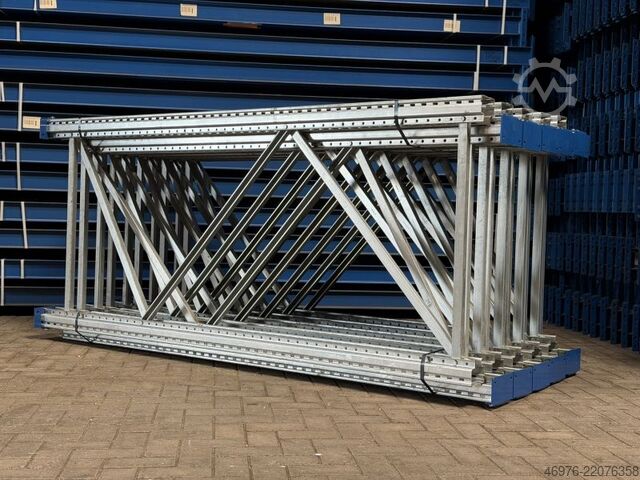 Hoogbouwmagazijn Palletrek staanders SSI Schäfer PR600 P215 2.500 x 1.100 mm