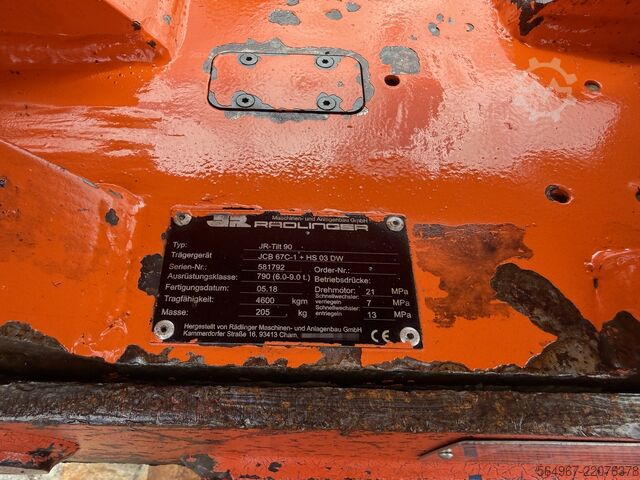 Minigraafmachine JCB 65-R1 Minibagger Powertilt HS03