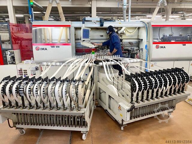 ENKELZIJDIGE BANDEROLLEERMACHINE - PARTIJ 1 IMA + SIRIO Novimat / I / R75 / 690 / R3