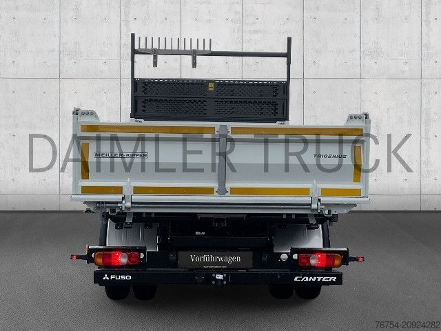 Autoutilitară basculantă trilaterală FUSO Mitsubishi Canter 7C18 Meiller Kipper Roadbox AHK