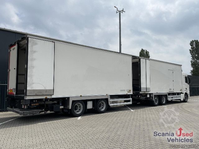 Kylbil Scania R 410 B6x2*4NB FRIGO CHEREAU FULL AIR 9T -18 MULTI