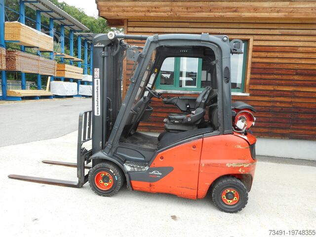 4-τροχο περονοφόρο ανυψωτικό Linde H20T-01 Triplex