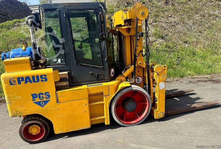 Kompakt gaffeltruck til tung last Paus PGS 9