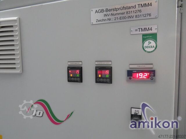 Burst test bench Lindner AGB Berstprüfstand TMM4