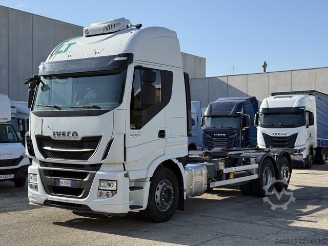 Roll-off tipper truck Iveco stralis 480