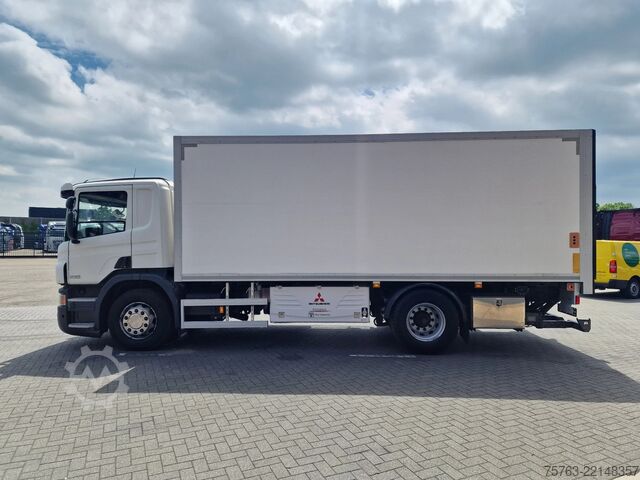 Refrigerated/frozen transport Scania P280 4x2 Mitsubishi frigo - Zepro loadlift - Fu...