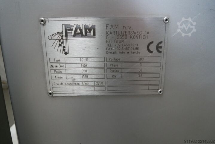Máquina procesadora de carne FAM Trancheuse  TS-10