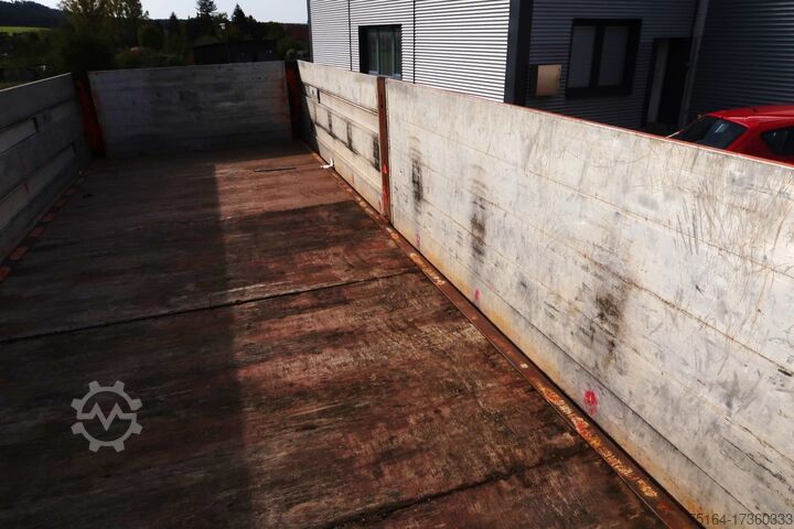 Aanhangwagen met open laadvloer Dinkel DAP 18000