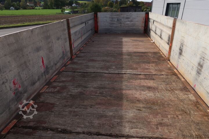 Aanhangwagen met open laadvloer Dinkel DAP 18000