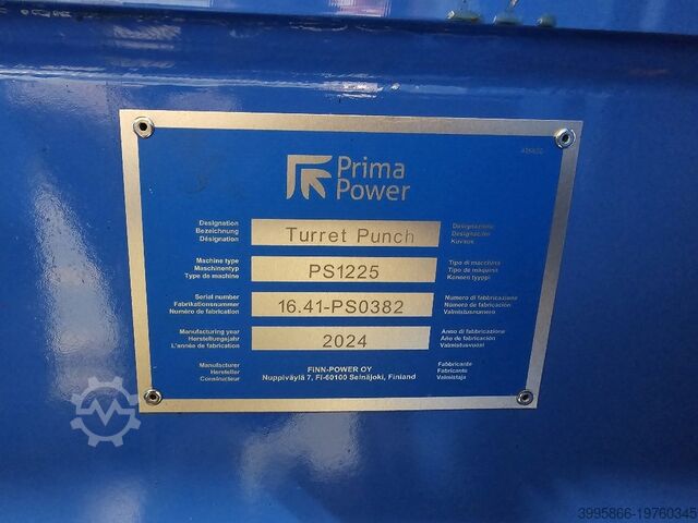 Stanspress Prima Power PS1225