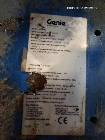 Ollós emelő Genie GS-4047