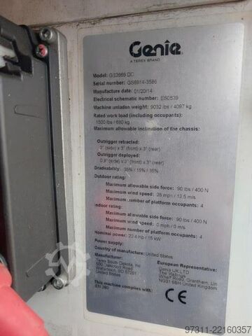 Ψαλίδι ανύψωσης Genie GS-2669 DC OR