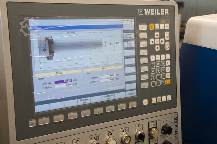 Cyklem řízený soustruh WEILER E 50 HD x 1000