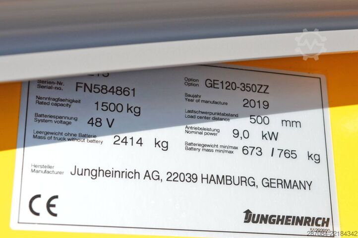 Carretilla elevadora Jungheinrich EFG 215