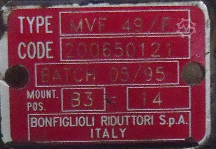 Motorredutor 0,37 kW 98 rpm ICME T71B4