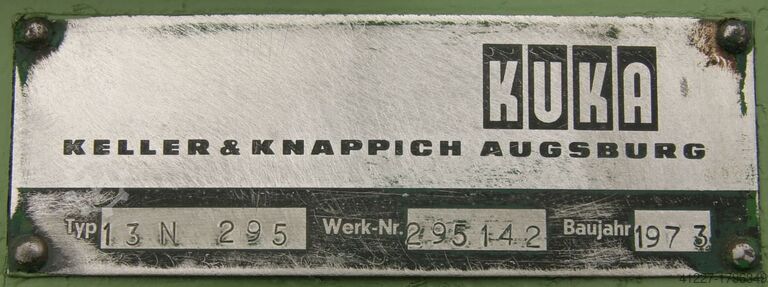 Kontenerowa prasa do odpadów KUKA 13N 295