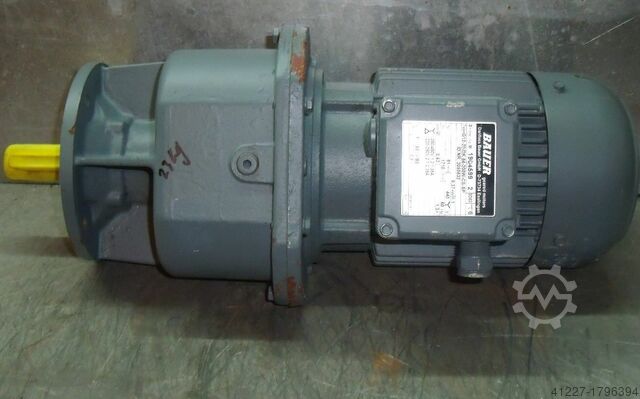 Vertragingsmotor 0,37 kW 76 omw/min BAUER G12-20/DK84-200W