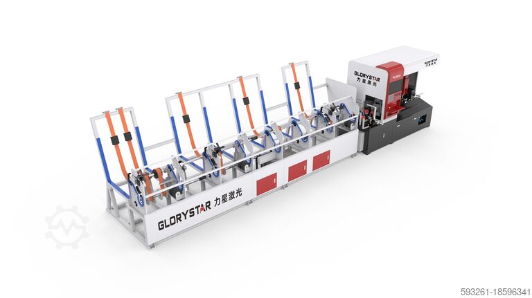 Csőlézervágó Pipe Laser Cutting Machine VS6008G 1.5KW