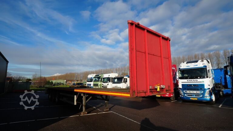 Rimorchio della piattaforma Netam-Fruehauf 3 AXLE FLATBED TRAILER