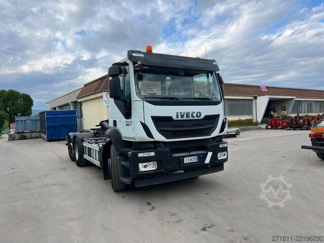 Kampós konténerszállító teherautó IVECO IVECO STRALIS 360 AD260SY SCARRABILE 3 ASSI