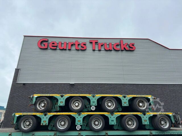 KAMAG K22 12 MODULOS TENGELYSOROK GREINER ÁGYAZATTAL KAMAG K22 12 MODULE AXEL LINES WITH GREINER BED