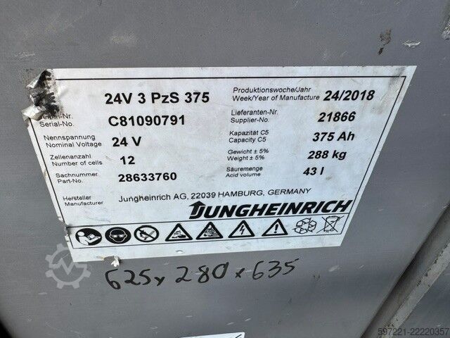 Палетни слагачи Jungheinrich ERD 220