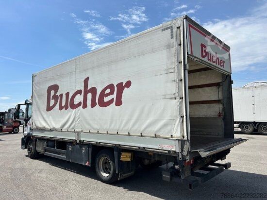 Valníkový nákladní automobil s plachtou IVECO EUROCARGO 140-250 SPRIEGEL-PLANE, SCHALTER, E6