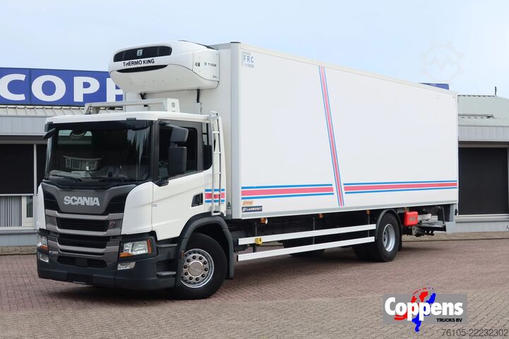 Koffer Scania P320 Koel/Vries Bakwagen + DHollandia 2000kg