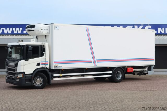 Koffer Scania P320 Koel/Vries Bakwagen + DHollandia 2000kg