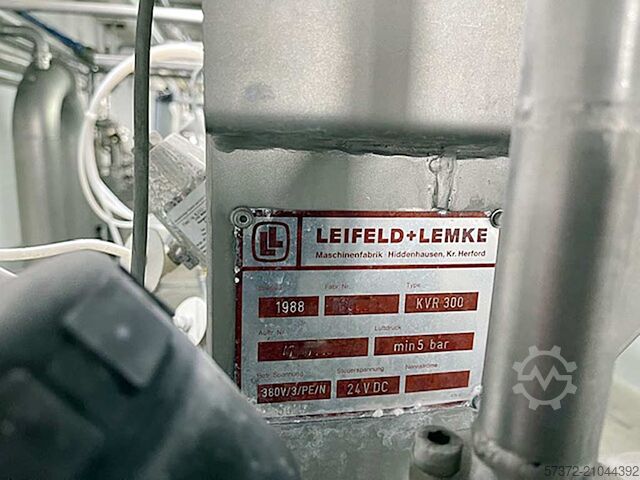 Bierfust was- en vulsysteem Leifeld und Lemke 20l/30l/50l