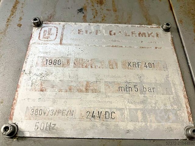 Bierfust was- en vulsysteem Leifeld und Lemke 20l/30l/50l