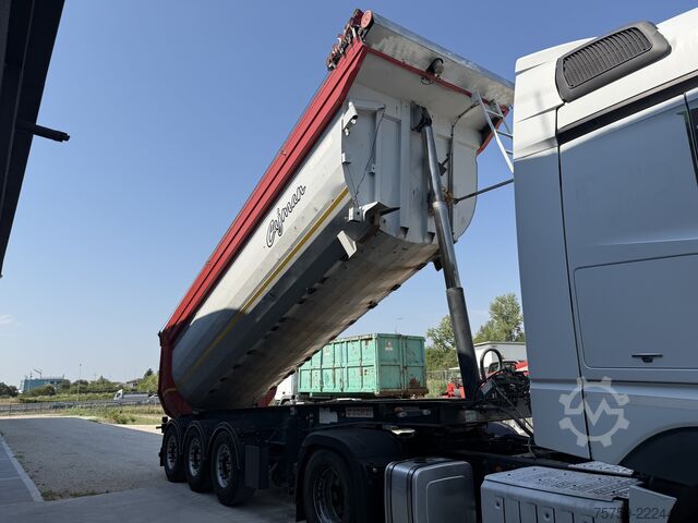 Kippers oplegger Zorzi 37S Kipper 26cbm ABS