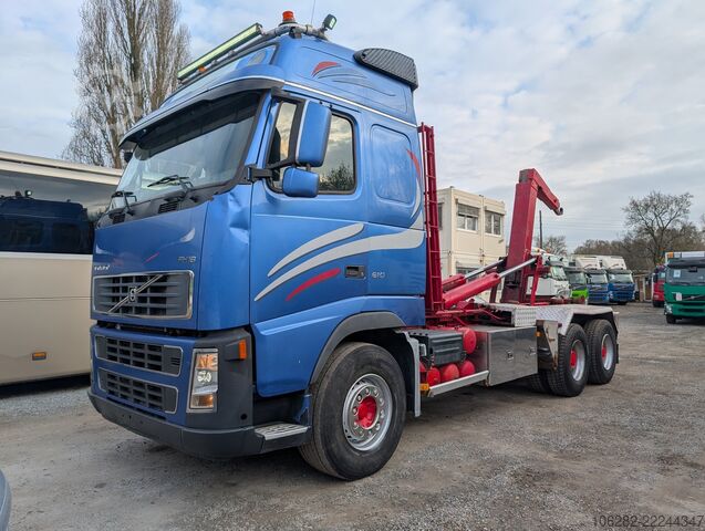 Haakarm vrachtwagen Volvo FH16 6X4 610HP HYVA Blatt/Luft Manuell