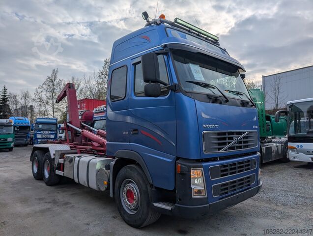 Haakarm vrachtwagen Volvo FH16 6X4 610HP HYVA Blatt/Luft Manuell