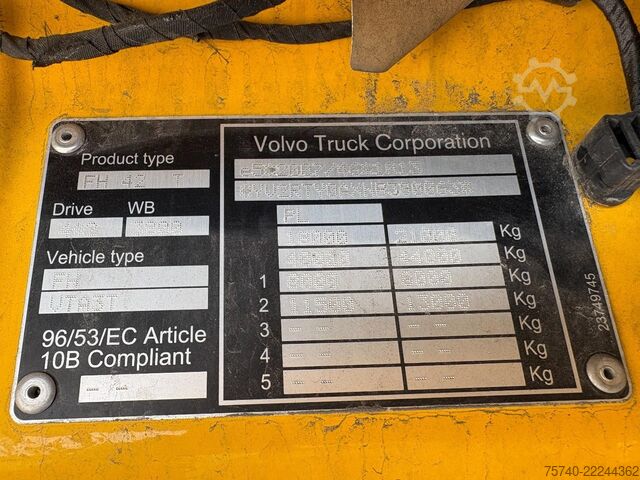 Padrão-SZM Volvo FH 460 + SMARTTACHO + PERFECT CONDITION + SPOIL...