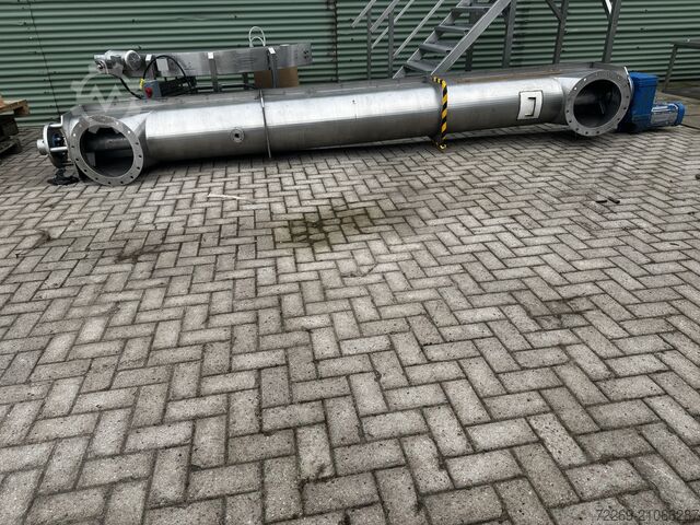 Derichs roestvrijstalen schroeftransporteur Derichs FMS-T-400