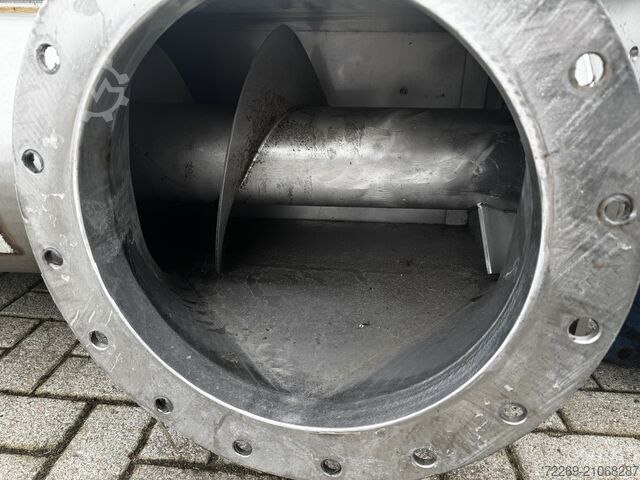 Derichs roestvrijstalen schroeftransporteur Derichs FMS-T-400