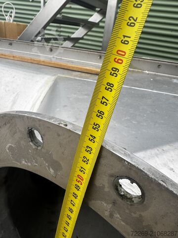 Derichs roestvrijstalen schroeftransporteur Derichs FMS-T-400