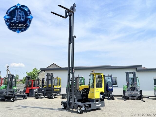 Stivuitor cu patru direcții Combilift C3000 GAS TRIPLEX 6400 ONLY 953H CABIN