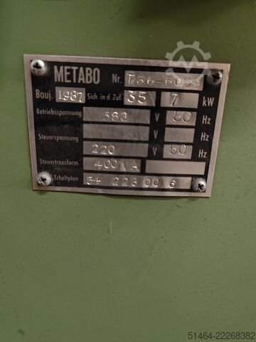 Machine à polir METABO polierautomat