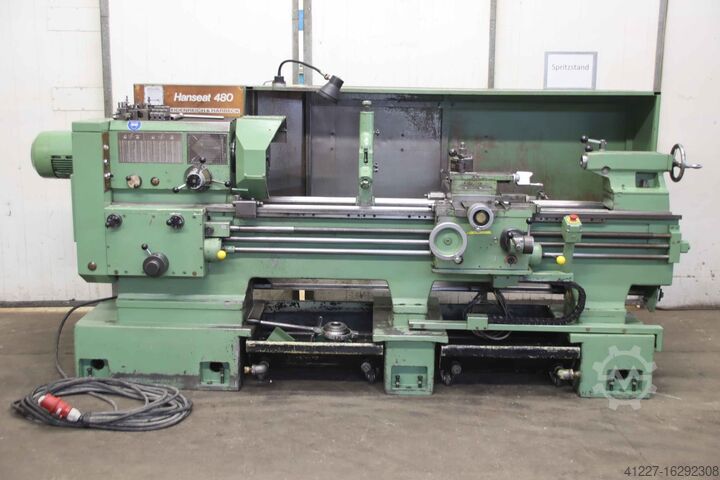 Drehmaschine 500 x 1700 mm Heidenreich & Harbeck Hanseat 480