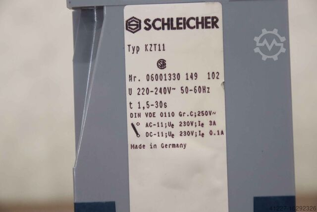 Zaman rölesi Schleicher KZT11 06001330 149 102
