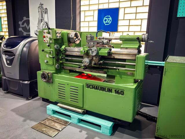 Torno central Schaublin 160
