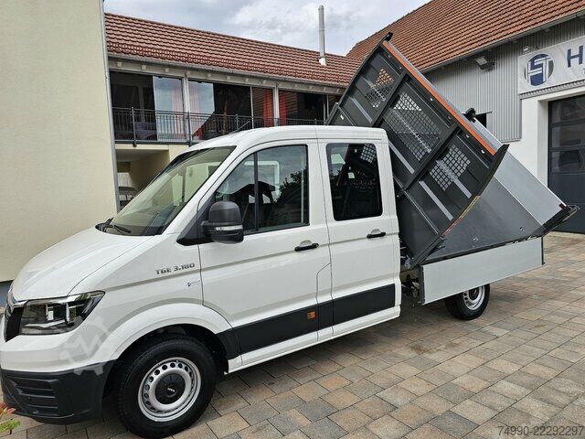 Furgão MAN TGE 3.180 Doka L3 3-Seiten-Kipper Kamera AHK