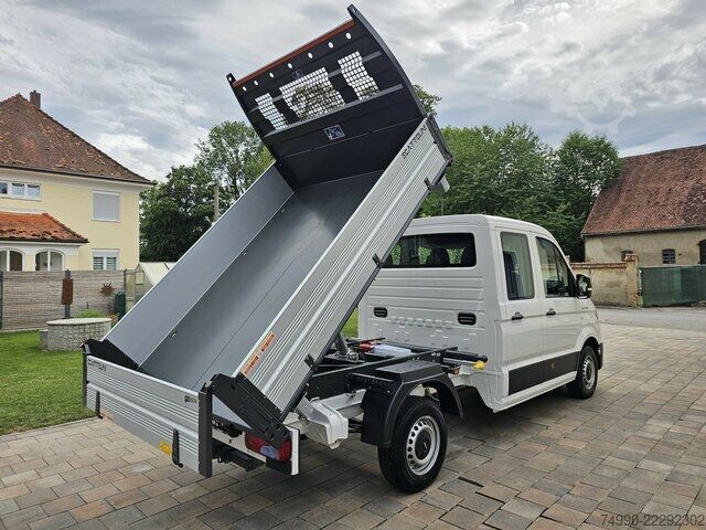 Furgão MAN TGE 3.180 Doka L3 3-Seiten-Kipper Kamera AHK