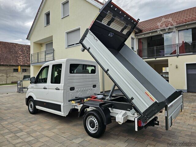 Furgão MAN TGE 3.180 Doka L3 3-Seiten-Kipper Kamera AHK
