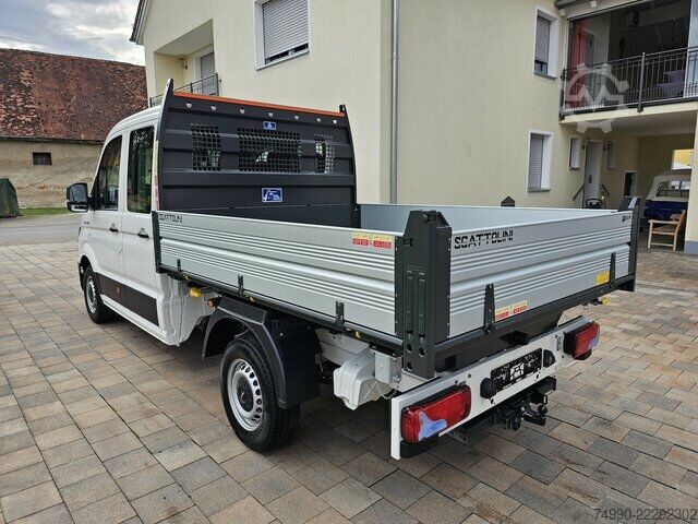 Furgão MAN TGE 3.180 Doka L3 3-Seiten-Kipper Kamera AHK