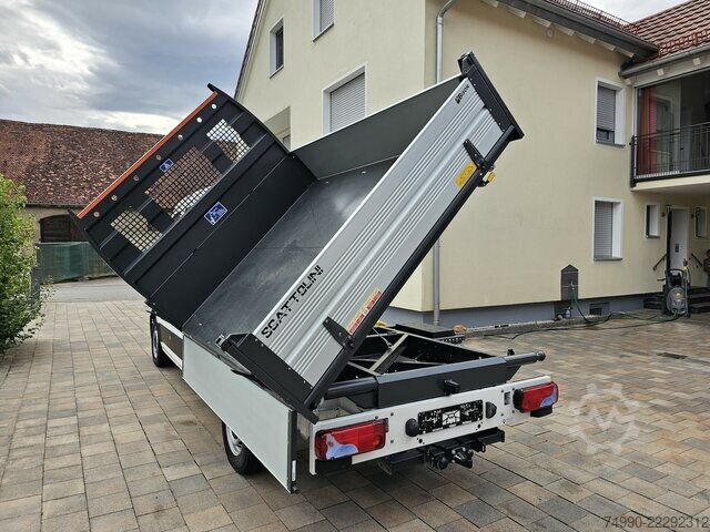 Furgão MAN TGE 3.180 Doka L3 Dreiseitenkipper Kamera AHK