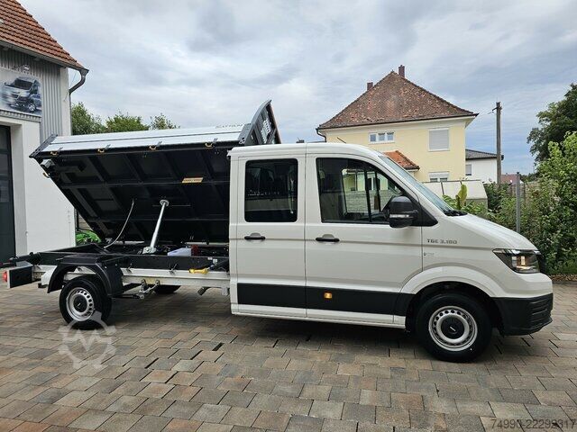 Furgão MAN TGE 3.180 Doka L4 Dreiseitenkipper Kamera AHK